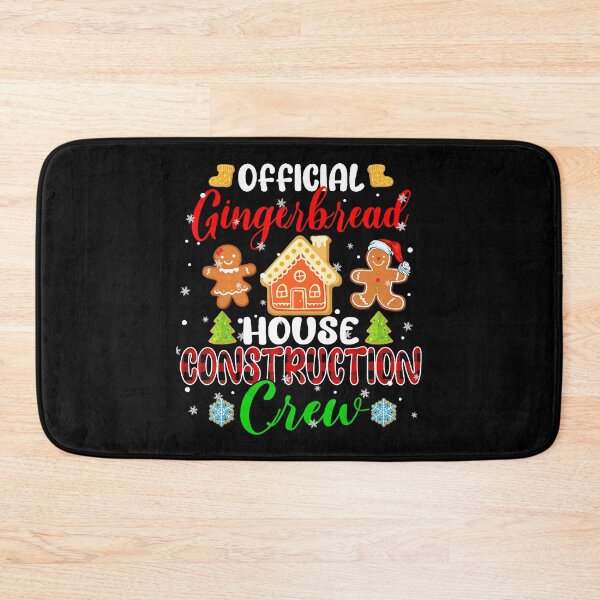 Item preview, Official Gingerbread House Construction Crew Xmas Red Plaid designed and sold by IsraelCastro.
