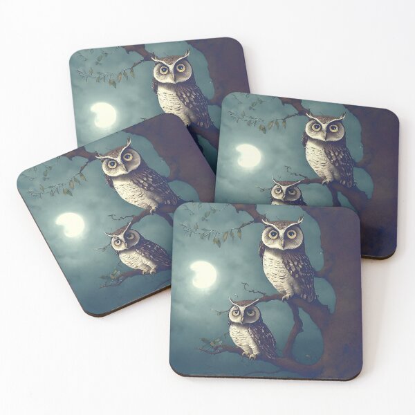 Item preview, Owls in a Tree designed and sold by MasartDesigns.