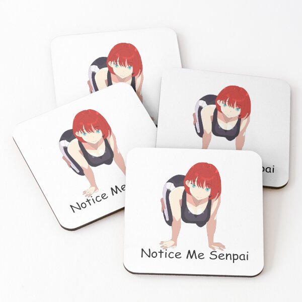 Item preview, Notice me senpai anime girl  designed and sold by ArthurPoe.