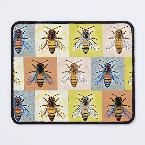 Item preview, Honey Bees Forever Pattern designed and sold by Graffegraphics.