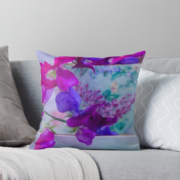 Item preview, Sweet Pea Teacup designed and sold by DIANE  FIFIELD.