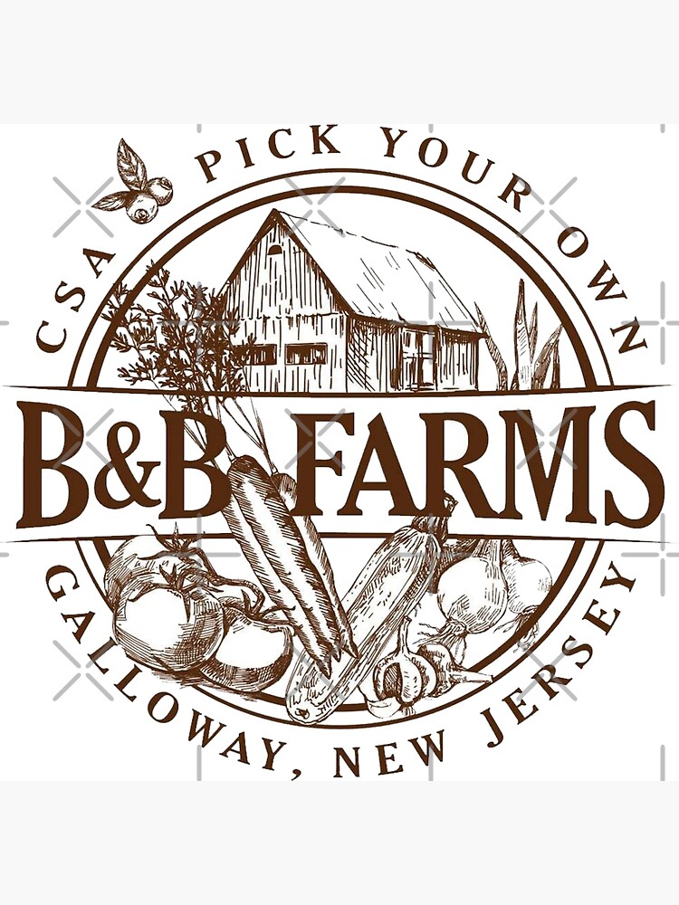 "B&B Farms Logo" Poster For Sale By Teenager1991 | Redbubble