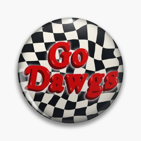 Item preview, UGA Go Dawgs Checkerboard designed and sold by Jackiepink9.