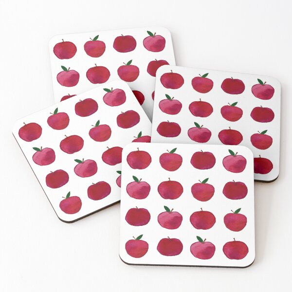 Item preview, Red Watercolor Apples designed and sold by Melissa Mielke.