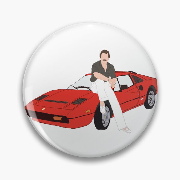 Item preview, Magnum p.I. And his Ferrari  designed and sold by froggyleggs.