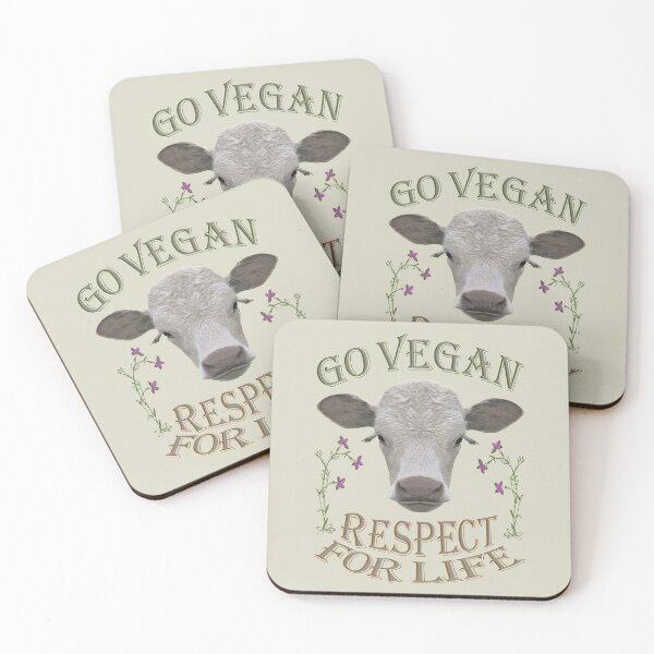 Item preview, GO VEGAN - RESPECT FOR LIFE designed and sold by LioTou.
