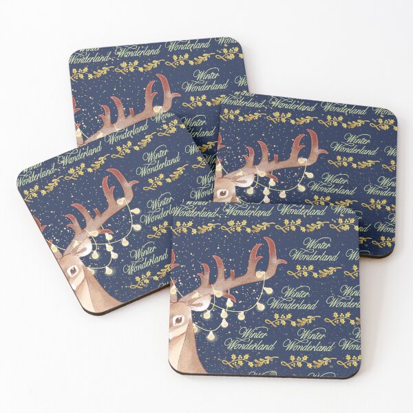 Item preview, Winter wonderland reindeer designed and sold by andrasdesignssss.