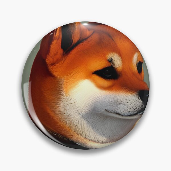 Aperçu de l'œuvre Portrait de Shiba Inu - peinture d'art de chien #18 créée et vendue par supeart.