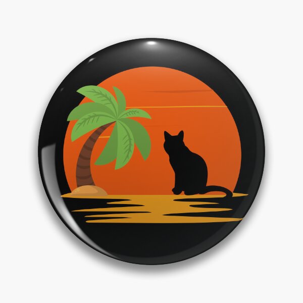 Item preview, cat looking at sunset designed and sold by Emotionsy.