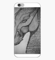 Eragon: Saphira pencil drawing iPhone Case