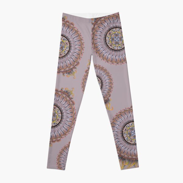Feeling smooth mandala pattern Leggings