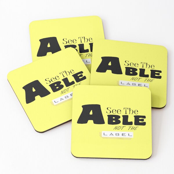 Item preview, See The ABLE NOT THE LABEL designed and sold by Whiterose2k01.