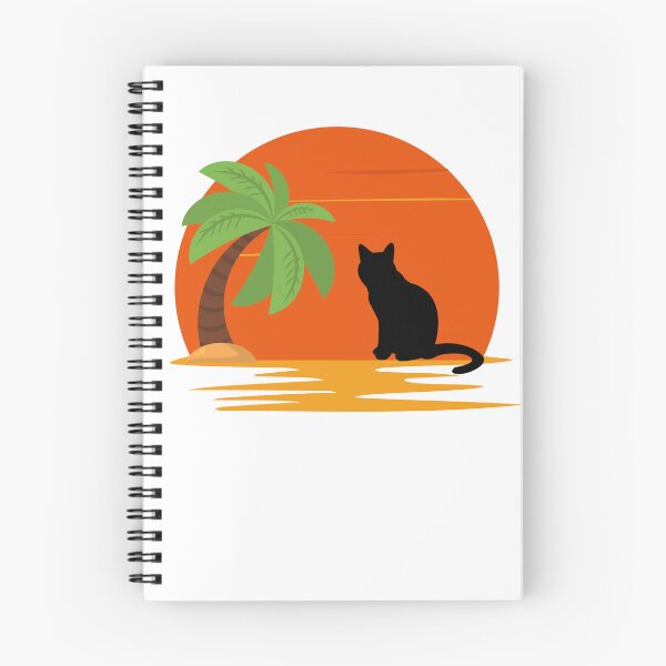 Item preview, cat looking at sunset designed and sold by Emotionsy.