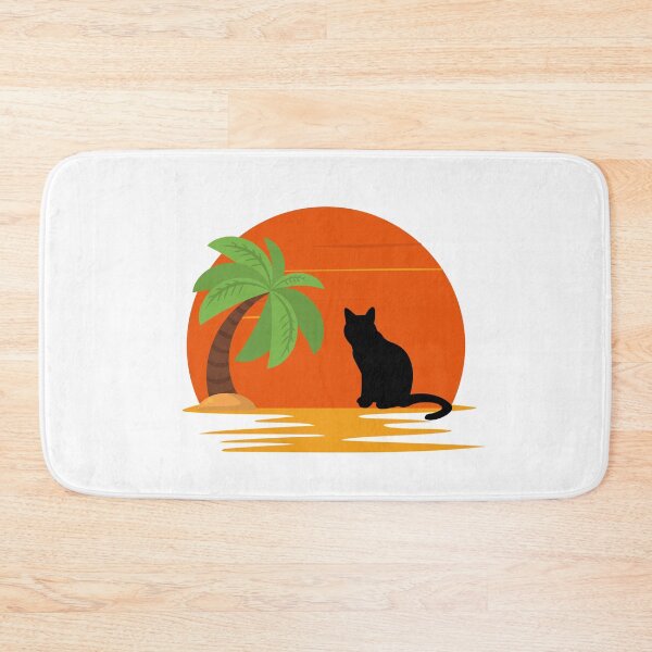 Item preview, cat looking at sunset designed and sold by Emotionsy.