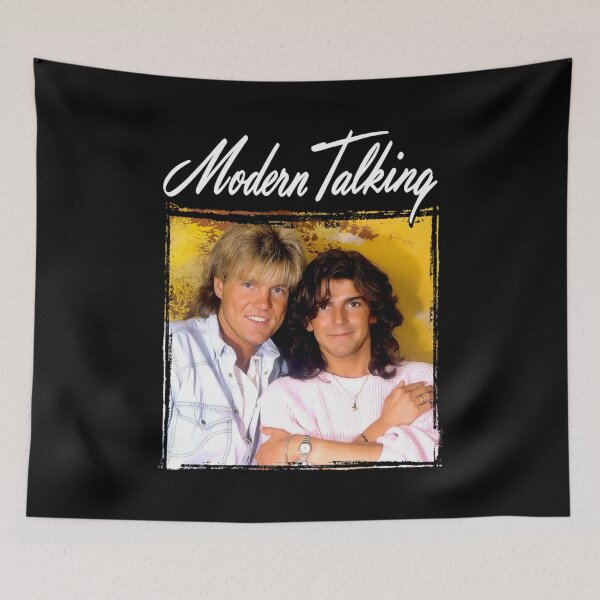 Item preview, Retro Modern Talking Music Tribute Design designed and sold by Christsoore.