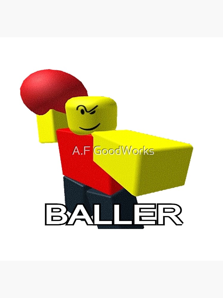 Baller Roblox Fashion | Throw Pillow