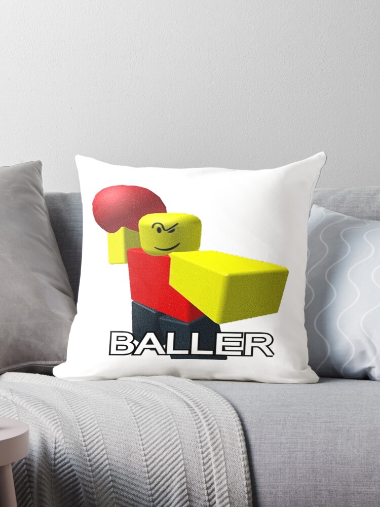 Baller Roblox Fashion | Throw Pillow