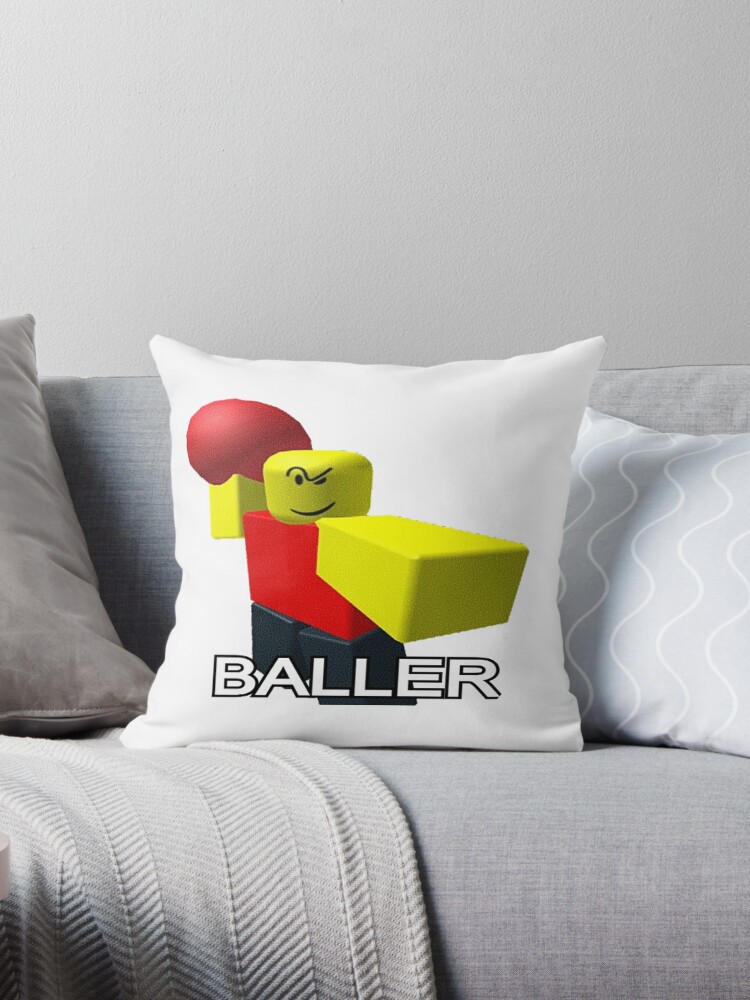 Baller Roblox Fashion | Throw Pillow