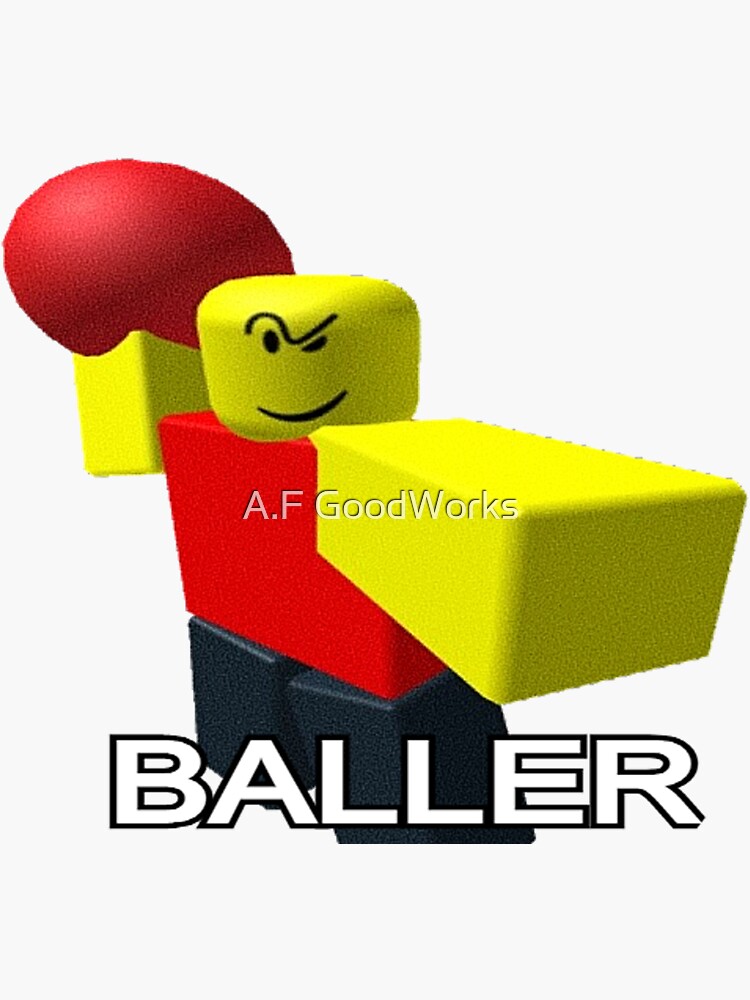 Bakler Baller Sticker - Bakler Baller Roblox Baller - Discover & Share GIFs