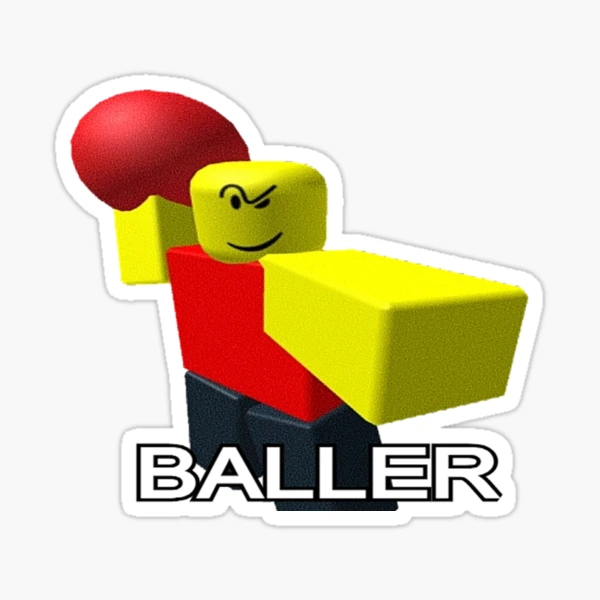 Baller Roblox Stickers for Sale