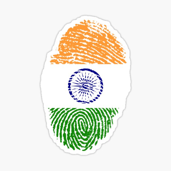 Identity India Sticker