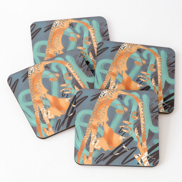 I Love You Jody No. 2 Coasters (Set of 4)