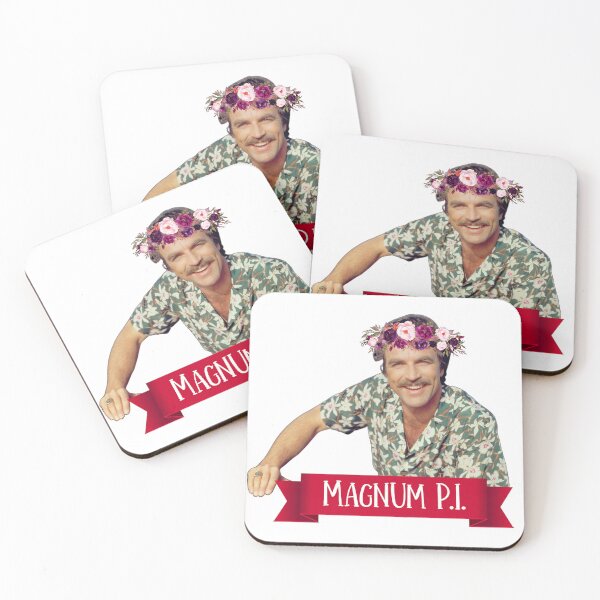 Item preview, Magnum p.I. With flower crown designed and sold by froggyleggs.