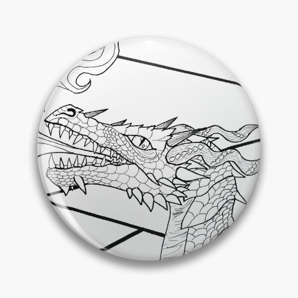 Item preview, Fierce Fire Dragon designed and sold by DragonBuddie.