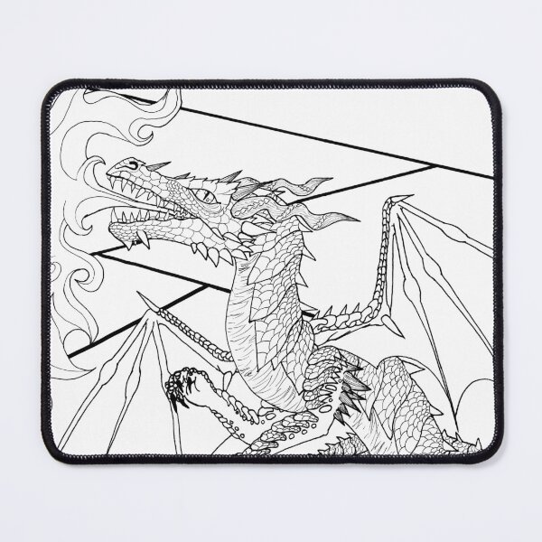 Item preview, Fierce Fire Dragon designed and sold by DragonBuddie.