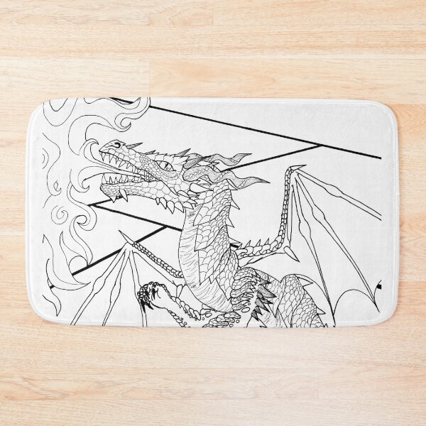 Item preview, Fierce Fire Dragon designed and sold by DragonBuddie.