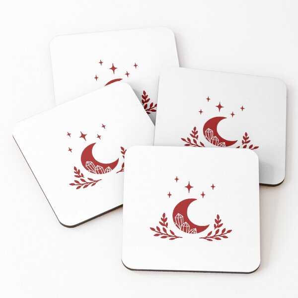Item preview, Crystal Tattoo On The Moon (Burgundy) designed and sold by Summer-Winter.