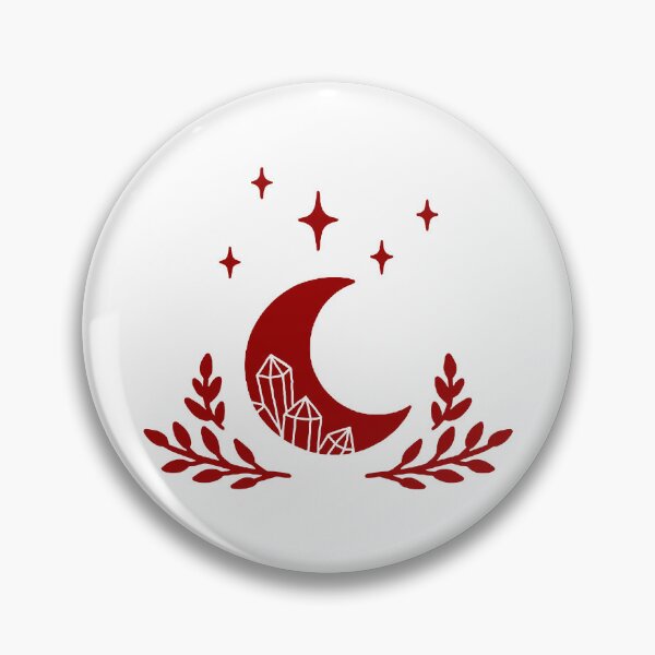 Item preview, Crystal Tattoo On The Moon (Burgundy) designed and sold by Summer-Winter.