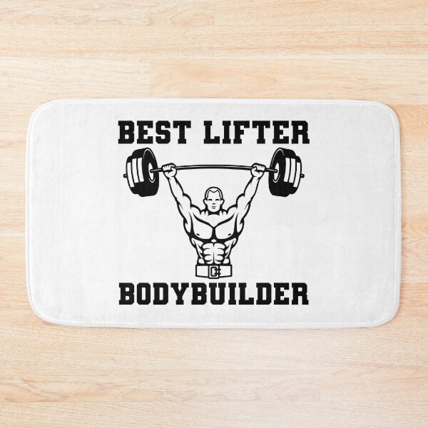 Item preview, Best Lifter Bodybuilder White04 designed and sold by SSTOPDesign.