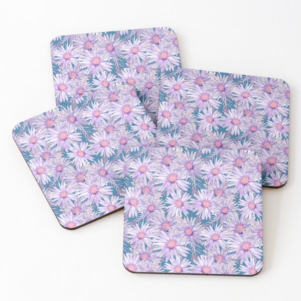 Item preview, Groovy Purple Daisy Pattern designed and sold by Sketchbook Designs.