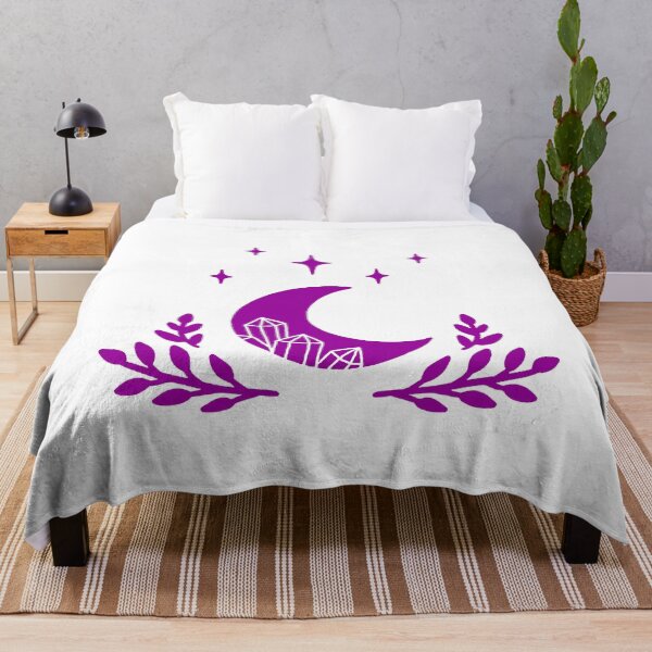 Item preview, Moon Engraved Crystal Tattoo (Purple) designed and sold by Summer-Winter.