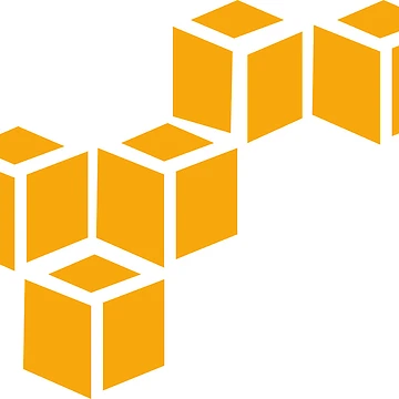 Artwork thumbnail, aws cloud lambda orange vector by developerfriday