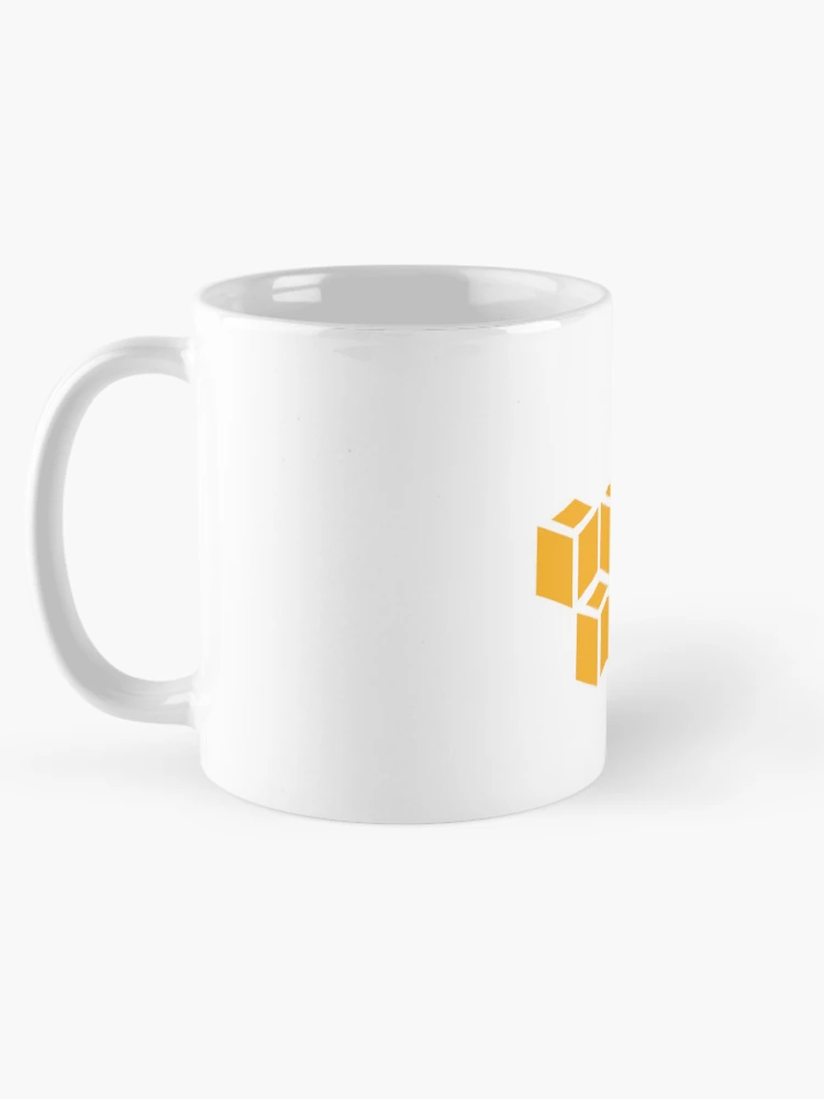 Thumbnail 5 of 6, Coffee Mug, aws cloud lambda orange vector designed and sold by developerfriday.