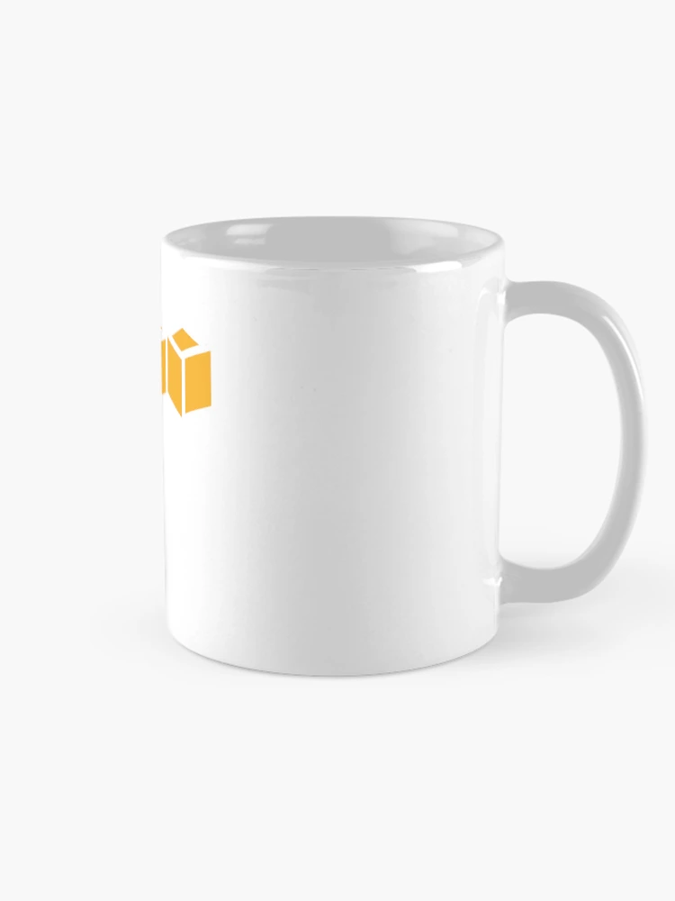 Thumbnail 3 of 6, Coffee Mug, aws cloud lambda orange vector designed and sold by developerfriday.