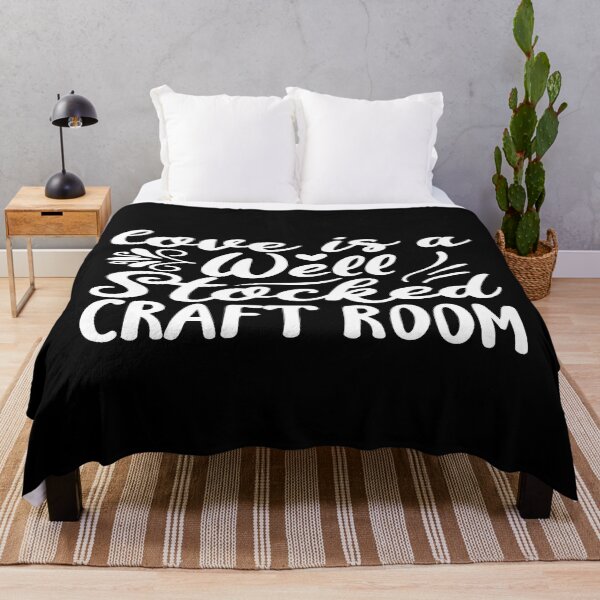 Item preview, LOVE IS A WELL STOCKED CRAFT ROOM designed and sold by phassystore.
