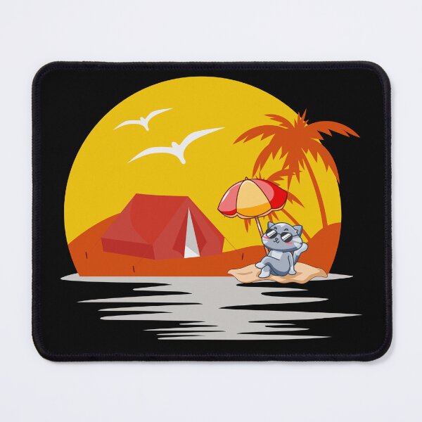 Item preview, cat looking at sunset designed and sold by Emotionsy.