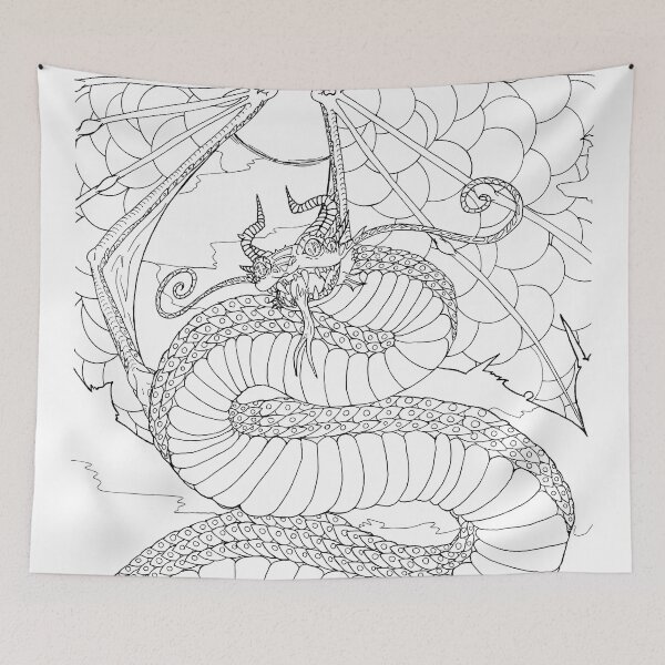 Item preview, Sunset Snake Wyrm  designed and sold by DragonBuddie.