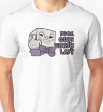 Dice Guys Finish Last - Cuphead Unisex T-Shirt