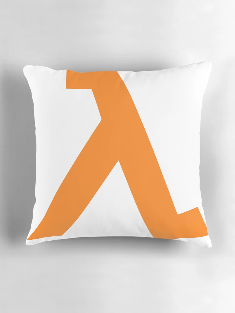 Thumbnail 3 of 4, Pillow, aws cloud lambda orange designed and sold by developerfriday.