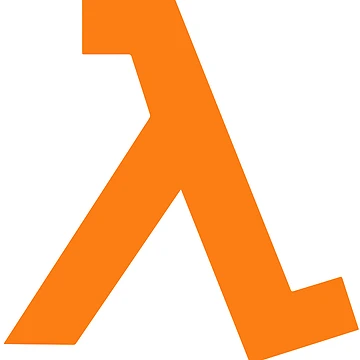 Artwork thumbnail, aws cloud lambda orange by developerfriday