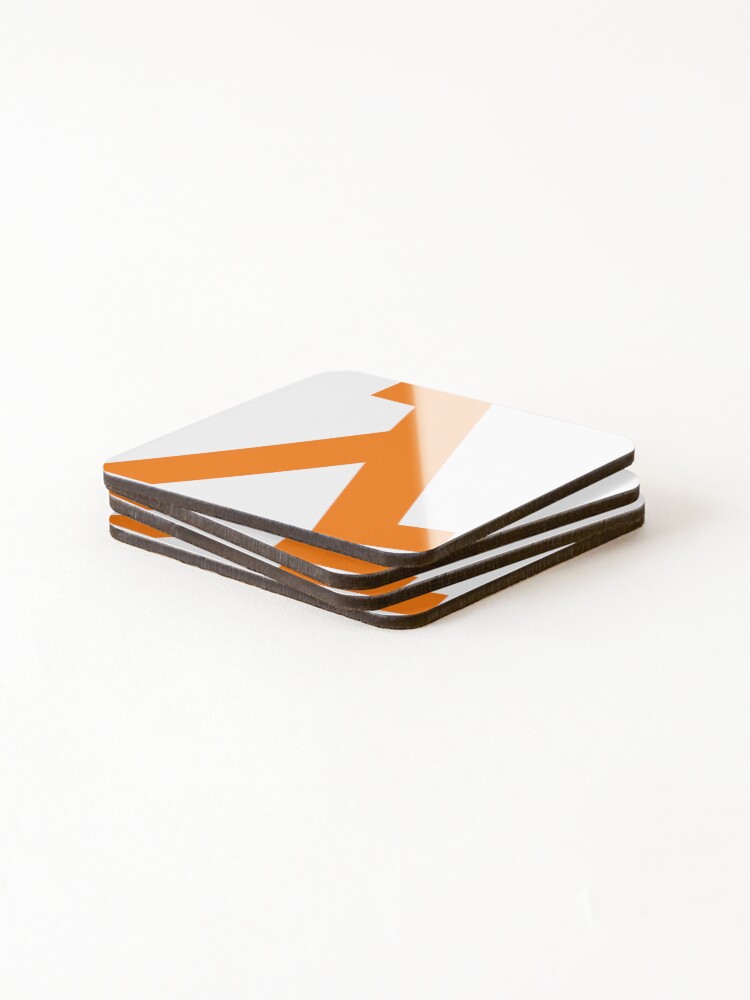 Thumbnail 4 of 5, Coasters (Set of 4), aws cloud lambda orange designed and sold by developerfriday.