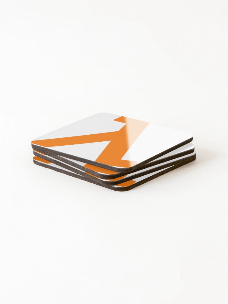 Thumbnail 4 of 5, Coasters (Set of 4), aws cloud lambda orange designed and sold by developerfriday.