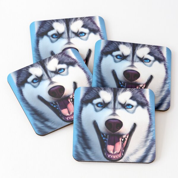 Item preview, husky anime dog portrait #6 designed and sold by supeart.