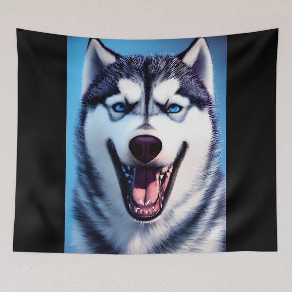 Item preview, husky anime dog portrait #6 designed and sold by supeart.
