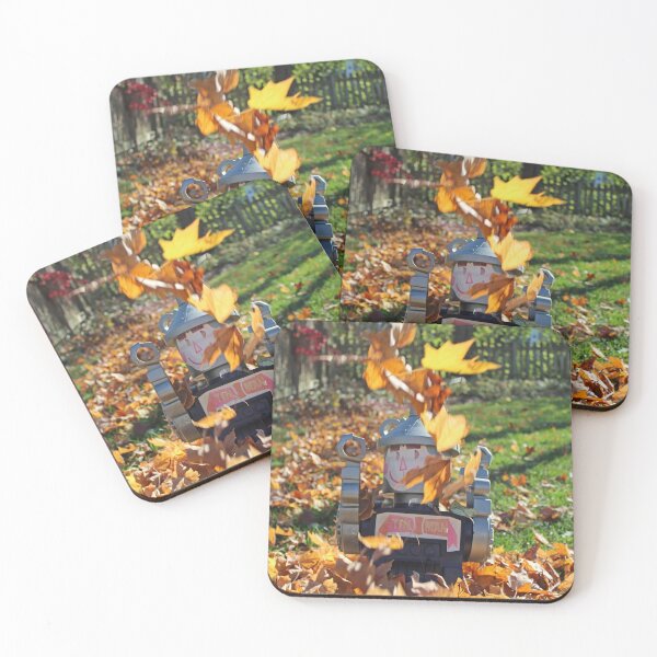 Item preview, Tin Man Playing in Leaves designed and sold by busybob.