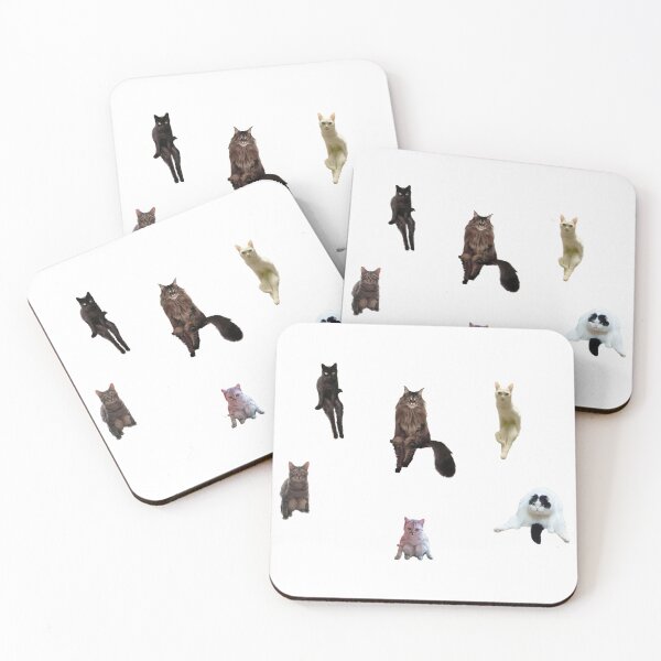 Item preview, Cats sitting like humans designed and sold by GarlicAndBasil.